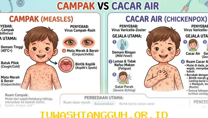 Peningkatan Kasus Campak di Indonesia 2026, Masyarakat Sering Salah Paham Tentang Penyakit Ini dengan Cacar Biasa