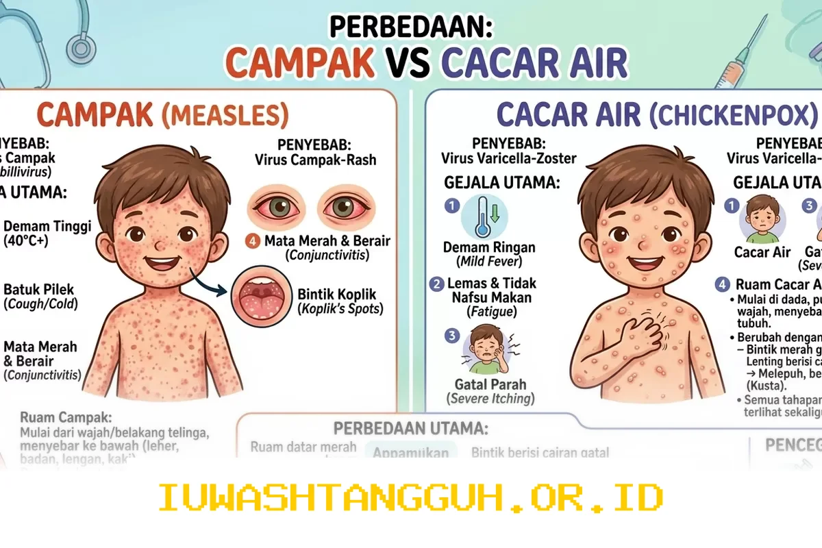 Peningkatan Kasus Campak di Indonesia 2026, Masyarakat Sering Salah Paham Tentang Penyakit Ini dengan Cacar Biasa