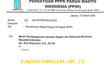 PPPK Paruh Waktu Ikuti Audiensi ke KemenPAN-RB dan BKN pada 22 April 2026 untuk Pastikan Status Kepegawaian Mereka Tahun Ini