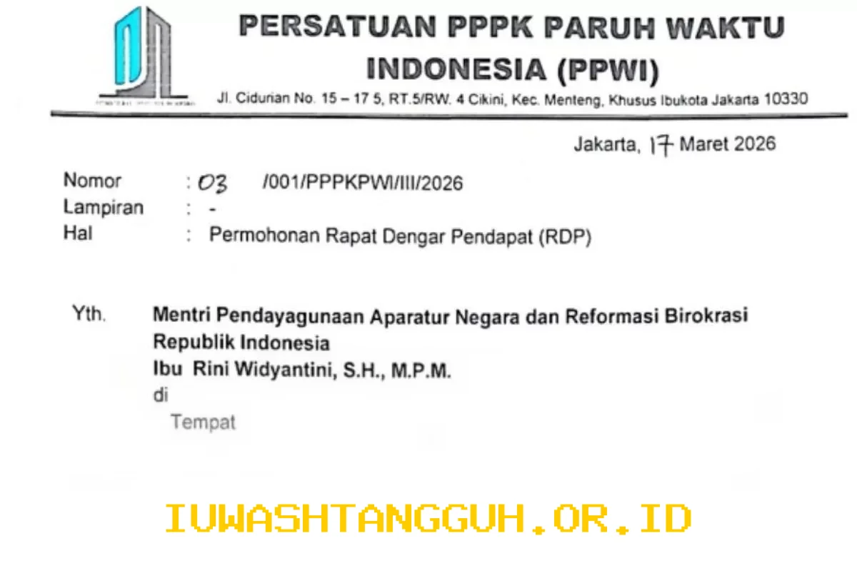 PPPK Paruh Waktu Ikuti Audiensi ke KemenPAN-RB dan BKN pada 22 April 2026 untuk Pastikan Status Kepegawaian Mereka Tahun Ini