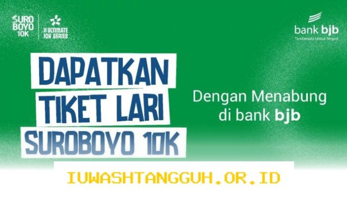 Program Suroboyo 10K Ajak Masyarakat Makassar Hidup Sehat Bersama bank bjb Tahun 2026