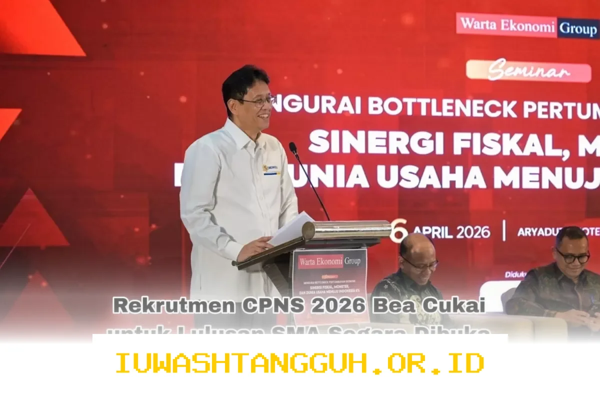 Rekrutmen CPNS 2026 untuk Lulusan SMA di Instansi Bea Cukai Telah Dibuka Secara Resmi