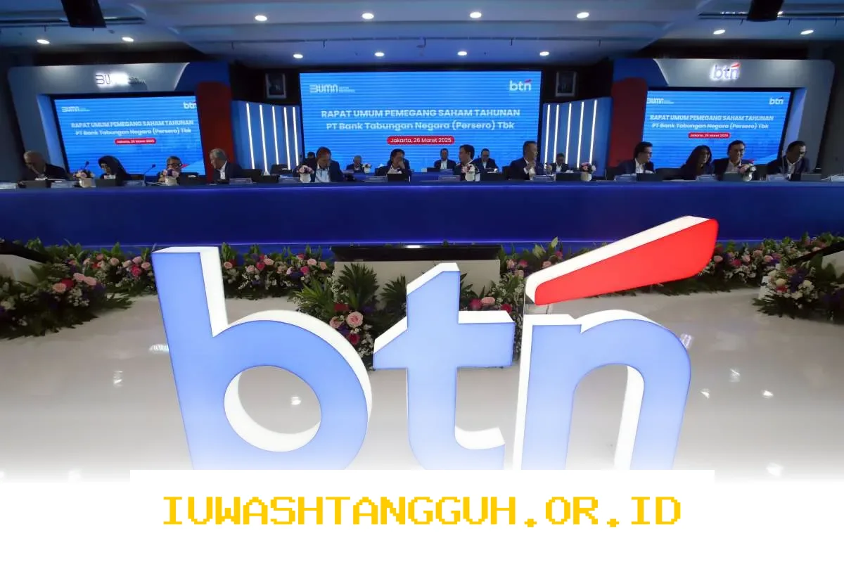 Saham BTN Naik 15 Persen Jelang RUPST Tanggal 23 April 2026