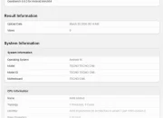 Tecno Camon Slim Terdaftar di Geekbench dengan Chipset Dimensity Generasi Terbaru yang Tangguh