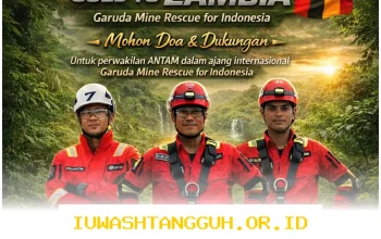 Tim Emergency Response Group ANTAM Wakili Indonesia di Ajang Internasional Mine Rescue Competition 2026 Zambia Bawa Nama Harun Bangsa