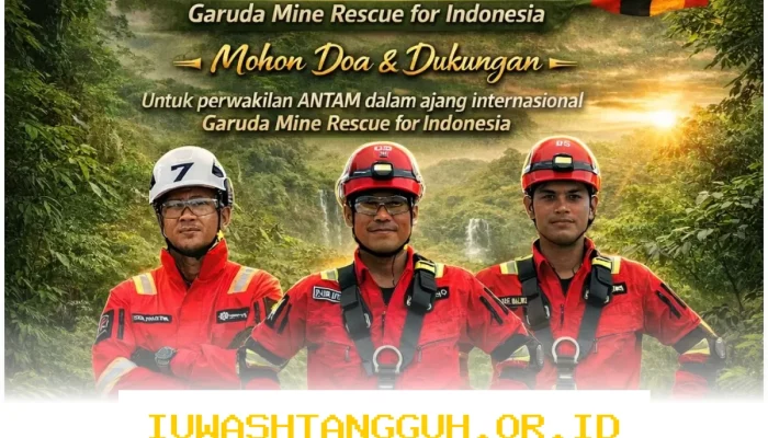Tim Emergency Response Group ANTAM Wakili Indonesia di Ajang Internasional Mine Rescue Competition 2026 Zambia Bawa Nama Harun Bangsa