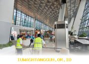 Tim Respons Cepat Lakukan Pembersihan Atap Terminal 3 Bandara Soetta Usai Kerusakan 2026