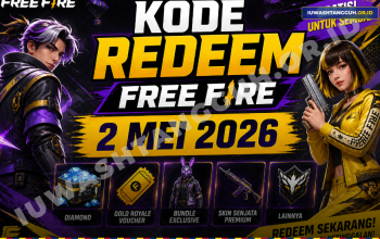 Kode Redeem FF 2 Mei 2026 Terbaru, Klaim Skin XM8 Blizzard Blaze dan Voucher Gratis Hari Ini!