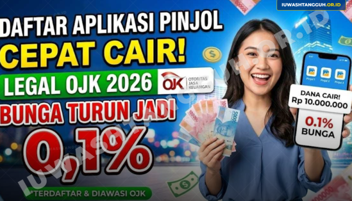 10 Pinjaman Online Bunga Rendah yang Aman dan Cepat Cair, Semua Terdaftar OJK 2026!