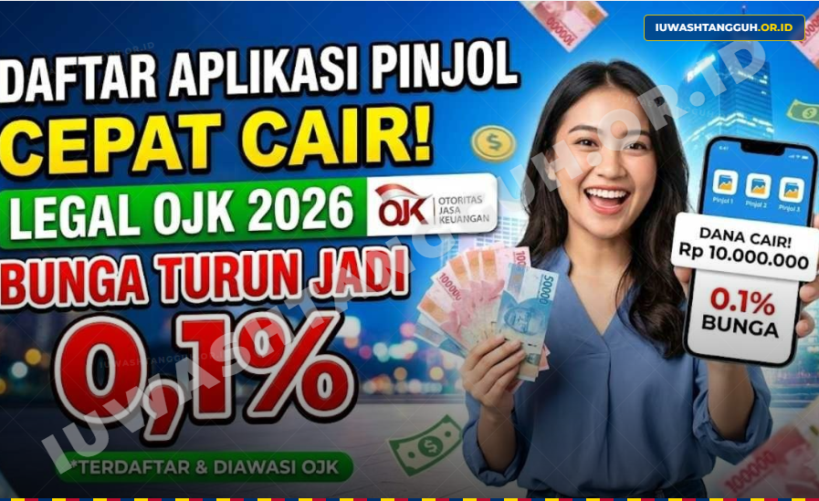 10 Pinjaman Online Bunga Rendah yang Aman dan Cepat Cair, Semua Terdaftar OJK 2026!