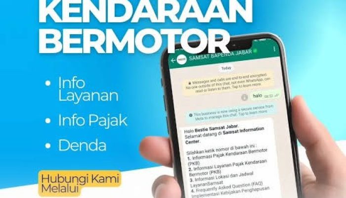 Bayar Pajak Kendaraan Jawa Barat 2026 Kini Makin Praktis Lewat WhatsApp dan Aplikasi DIGI