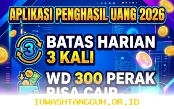 Cairkan Saldo 300 Perak dari 3 Kali Misi Harian lewat Aplikasi Penghasil Uang di 2026