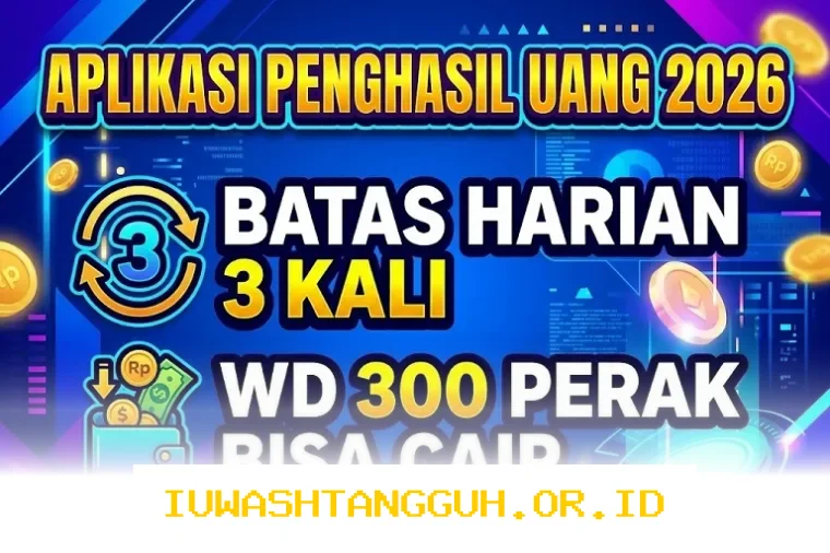 Cairkan Saldo 300 Perak dari 3 Kali Misi Harian lewat Aplikasi Penghasil Uang di 2026