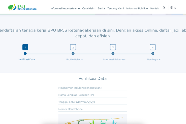Cara Daftar BPJS Ketenagakerjaan BPU dengan Iuran Mulai 16800 per Bulan di Tahun 2026