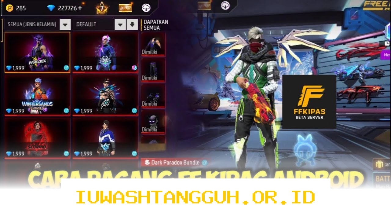 Cara Install FF Kipas Testing Modfyp Versi 2026 Agar Lancar Anti Lag di HP Android