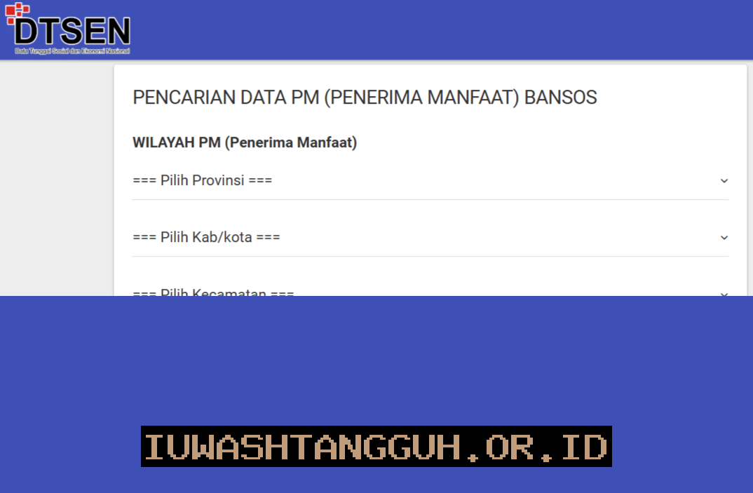 Cara Mudah Akses Data Desil Bansos 2026 Melalui HP Resmi dari Laman Resmi Kemensos RI