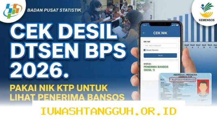 Cara Mudah Cek Status Data Desil DTSEN 2026 Pakai NIK KTP Secara Online Tanpa Ribet