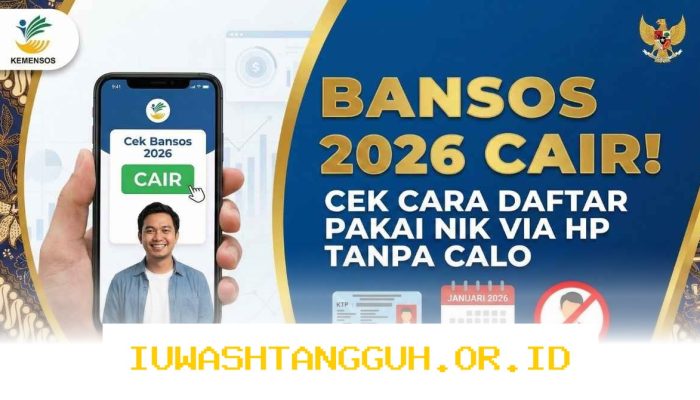 Cara Mudah Cek Status Penerima Bansos 2026 Pakai NIK Lewat HP Secara Cepat dan Akurat