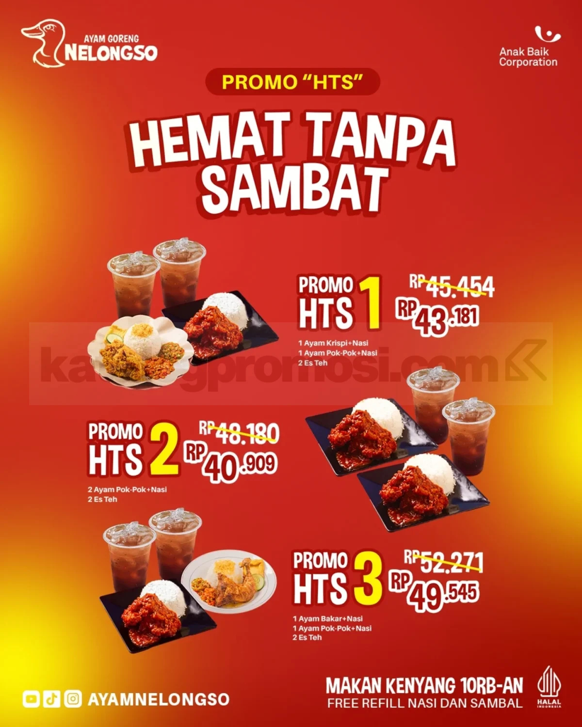 Daftar 10 Paket Hemat Ayam Goreng Mei 2026 dengan Diskon Spesial di Berbagai Restoran