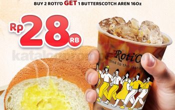 Daftar 5 promo Roti'O paling hemat bulan Mei 2026 untuk dinikmati bersama teman kantor