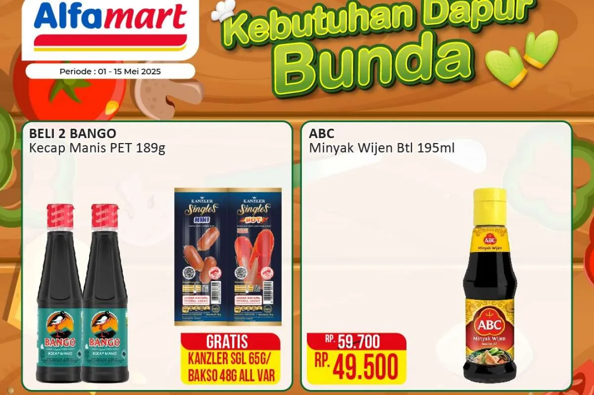Daftar Harga Hemat Kecap Bango di Promo Alfamart Periode 8 Sampai 15 Mei Tahun 2026