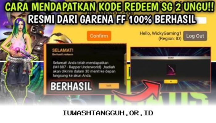 Daftar Kode Redeem FF Terbaru 8 Mei 2026 untuk Dapatkan Skin hingga Diamond Gratisan