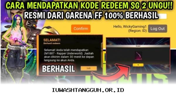 Daftar Kode Redeem FF Terbaru 8 Mei 2026 untuk Dapatkan Skin hingga Diamond Gratisan