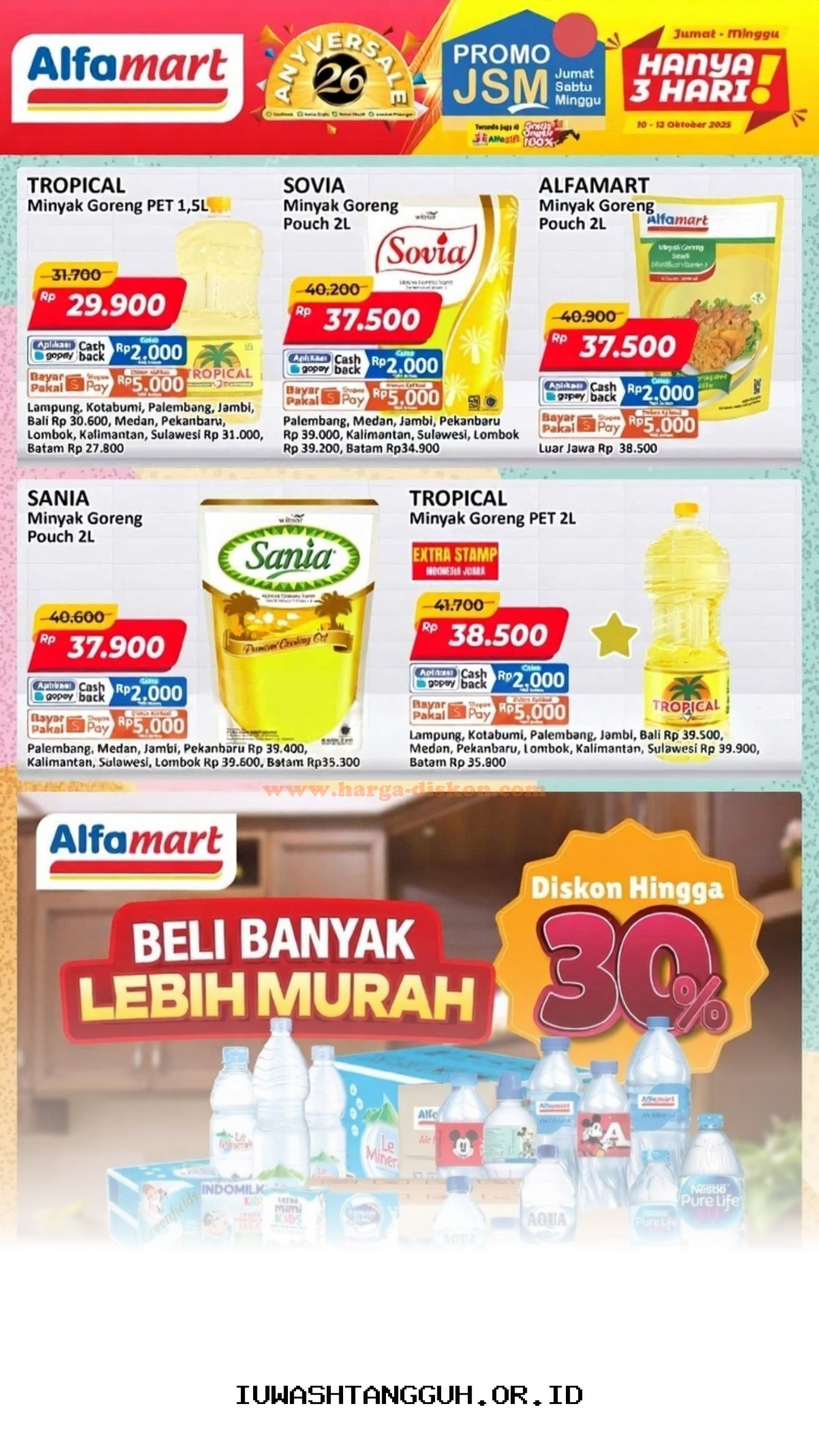 Daftar Promo Hemat Alfamart Spesial Akhir Pekan 10 Mei 2026 Harga Murah Semua Produk