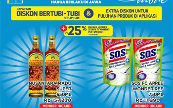 Dapatkan Diskon Hemat 1 Gratis 1 Madu Nusantara di Promo JSM Superindo 8-10 Mei 2026