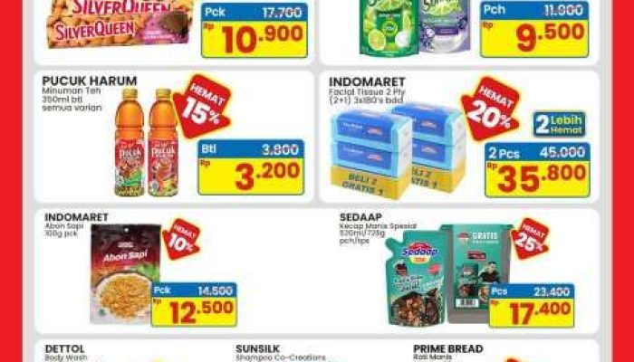 Dapatkan Potongan Harga 30 Persen Produk SilverQueen dan Shinzu’i di Indomaret 8-10 Mei 2026