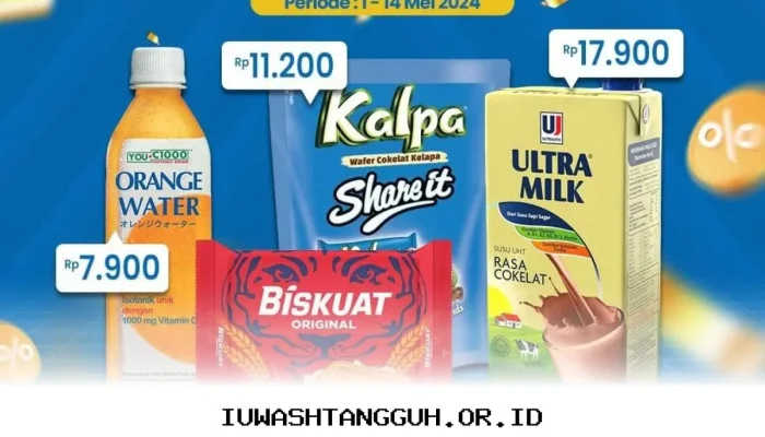 Deretan Promo Hemat Indomaret 4 sampai 10 Mei 2026 Harga Top Coffee 10 Ribu Aqua 3 Ribu
