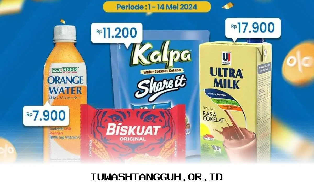 Deretan Promo Hemat Indomaret 4 sampai 10 Mei 2026 Harga Top Coffee 10 Ribu Aqua 3 Ribu