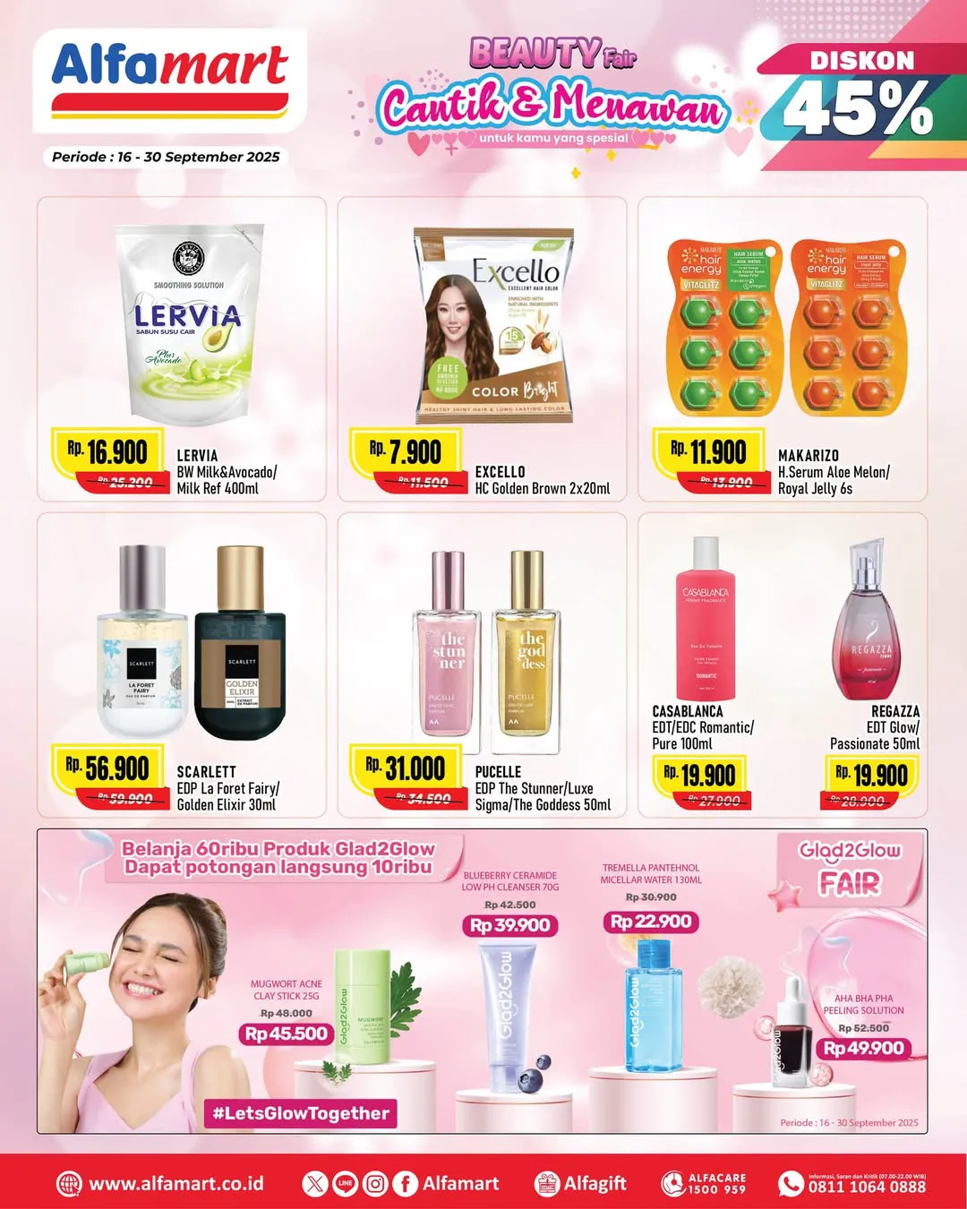 Diskon Hemat 45% Produk Kecantikan Maybelline dan Wardah di Alfamart 1 sampai 15 Mei 2026