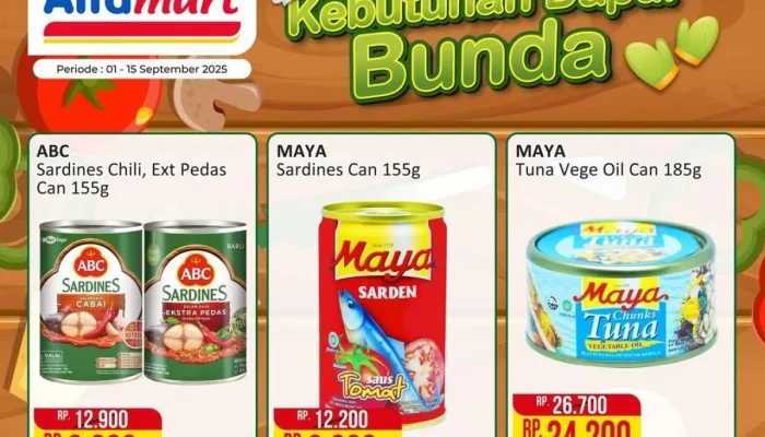 Diskon Hemat 47% Produk Dapur Maggi dan Sarden Fiesta di Alfamart Periode 1 sampai 15 Mei 2026