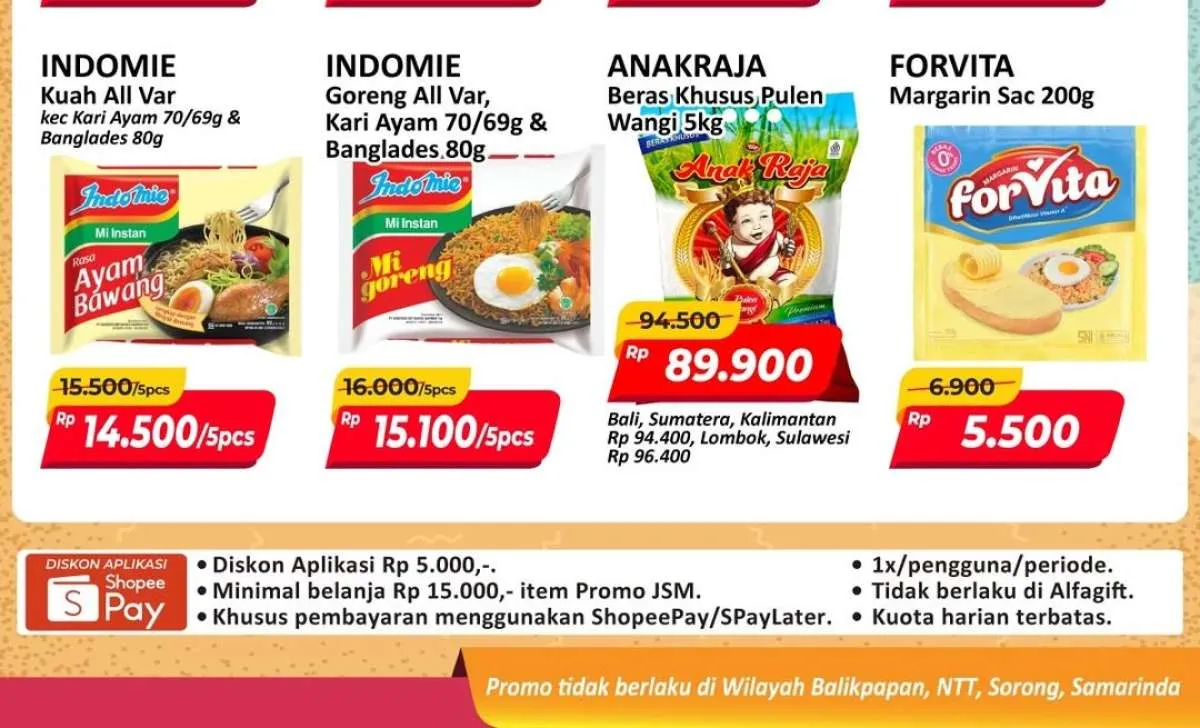 Diskon Hemat Akhir Pekan Alfamart 8-10 Mei 2026 Borong Mie Instan Harga Lebih Murah