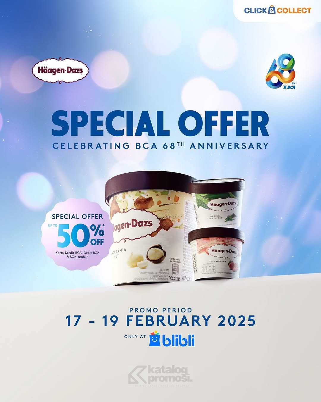 Diskon Hemat Hypermart 8-11 Mei 2026 Cedea dan Haagen Dazs Spesial Beli 1 Gratis 1