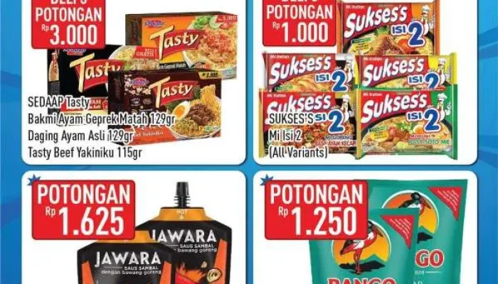 Diskon Seru di Hypermart Periode 11 sampai 14 Mei 2026 Ada Promo Beli 2 Gratis 1 Snak