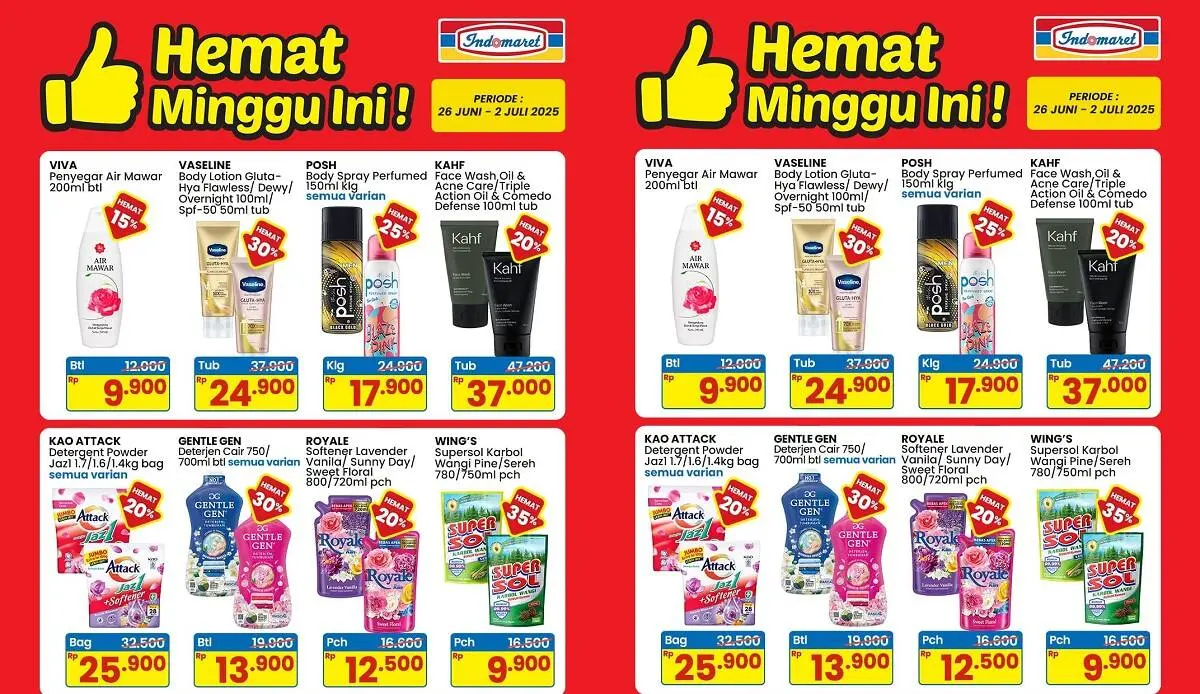 Hemat Belanja Kebutuhan Perawatan Tubuh dengan Diskon 35 Persen di Promo Indomaret 2026