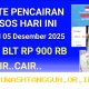 Info Terbaru Pencairan Dana PKH BPNT serta BLT Kesra Sebesar 900 Ribu Rupiah Mei 2026