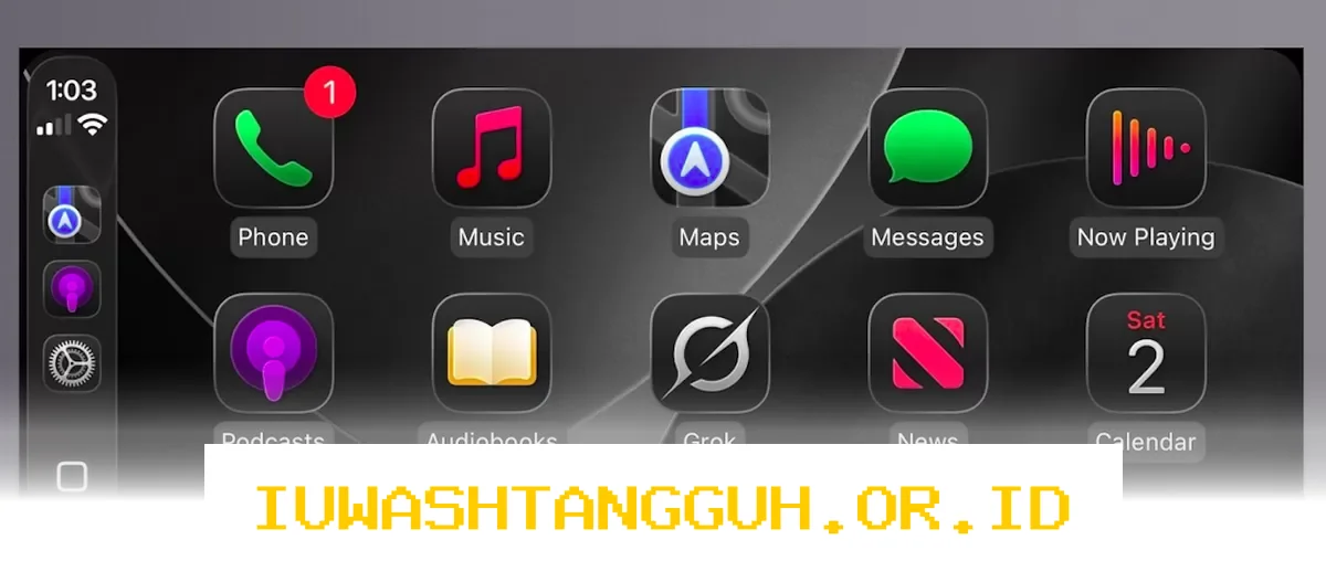 Integrasi 1 Asisten AI xAI Grok Segera Hadir di Dashboard Mobil CarPlay Mulai Tahun 2026