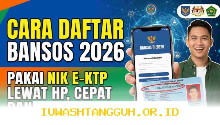 Langkah Mudah Mengajukan Bansos BPNT 2026 Secara Online Melalui Aplikasi Resmi Pemerintah