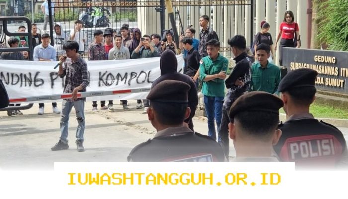 Massa PW HIMMAH Sumut Desak Kapolri Tolak Banding Kompol DK Terkait Kasus Etik di 2026