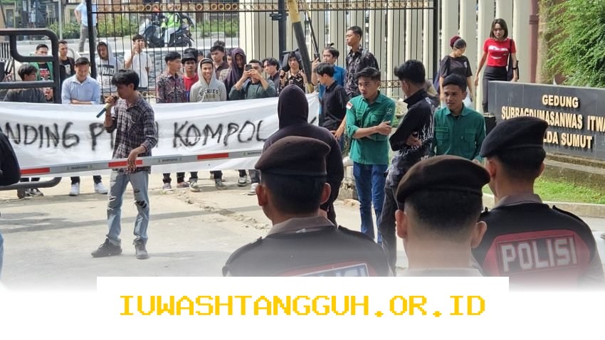 Massa PW HIMMAH Sumut Desak Kapolri Tolak Banding Kompol DK Terkait Kasus Etik di 2026