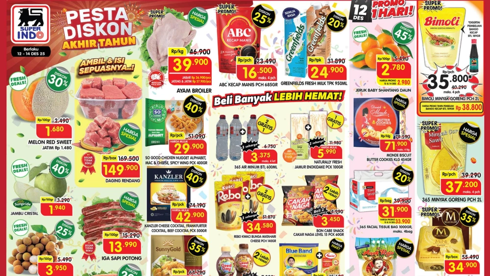 Nikmati Beragam Diskon Belanja Hemat Hingga 50 Persen di Promo Superindo 11-14 Mei 2026