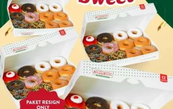 Nikmati Hemat 2 Lusin Donat Krispy Kreme Harga 108 Ribu Berlaku Spesial Selama 2 Hari 2026