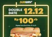 Nikmati Menu Subway BMT Seharga 35 Ribu Saja Selama Periode Promo 11 Sampai 12 Mei 2026