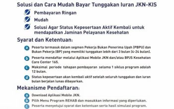 Panduan Melunasi Tunggakan Iuran BPJS Kesehatan Lewat Program REHAB Paling Baru 2026