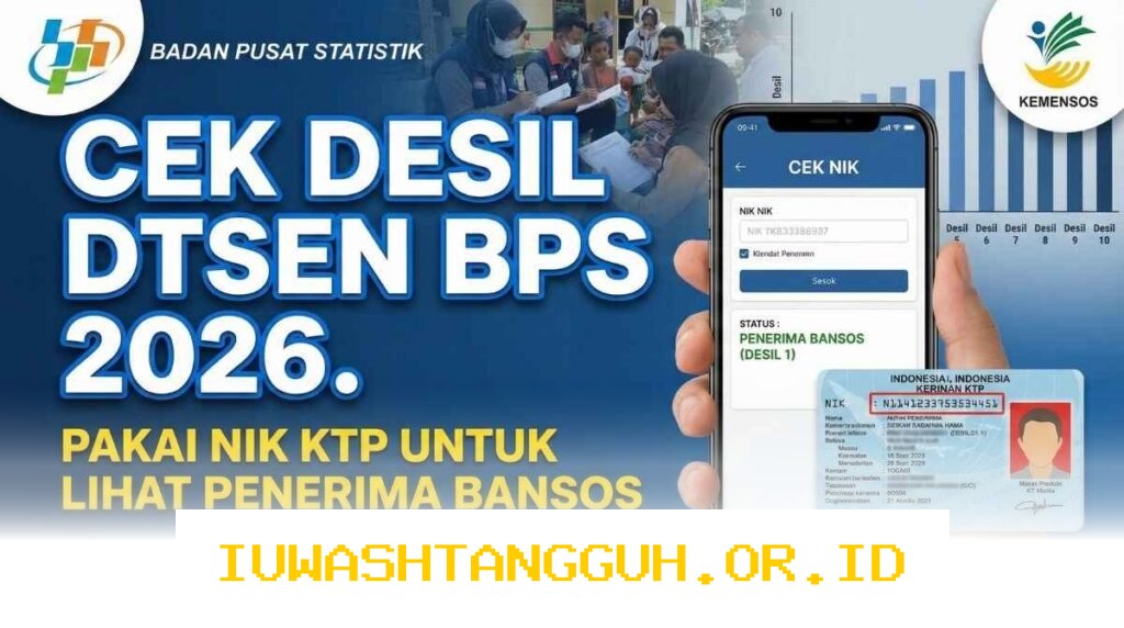 Panduan Praktis Melacak Status Desil Bansos 2026 Menggunakan NIK KTP Secara Daring Cepat