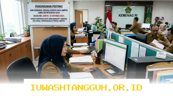 Pembaruan Data ASN Kemenag untuk Uji Coba Sistem Penggajian Terintegrasi Tahun 2026