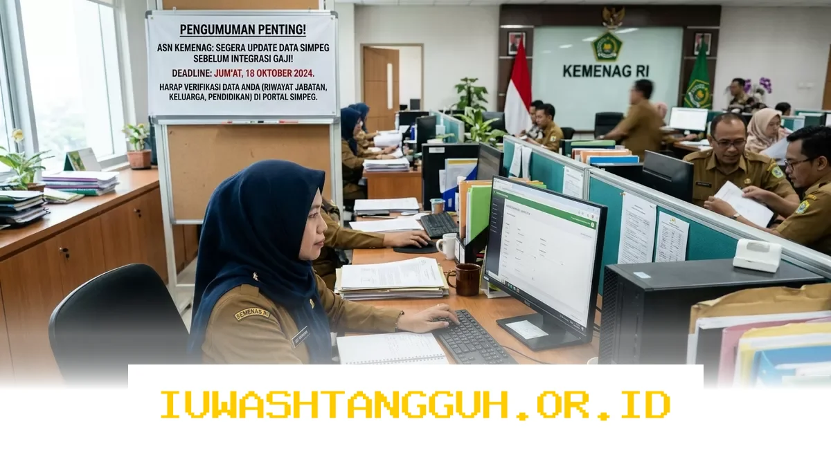 Pembaruan Data ASN Kemenag untuk Uji Coba Sistem Penggajian Terintegrasi Tahun 2026